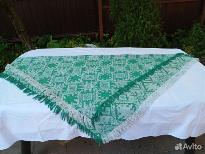 Скатерти из льна, хлопка, СССР