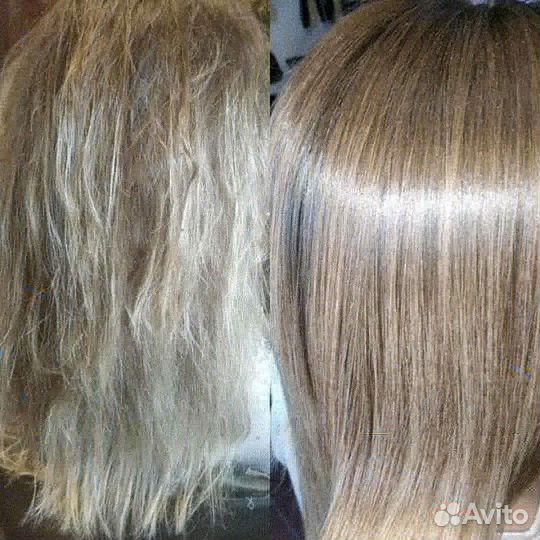 Кератиновое выпрямление, ботокс волос