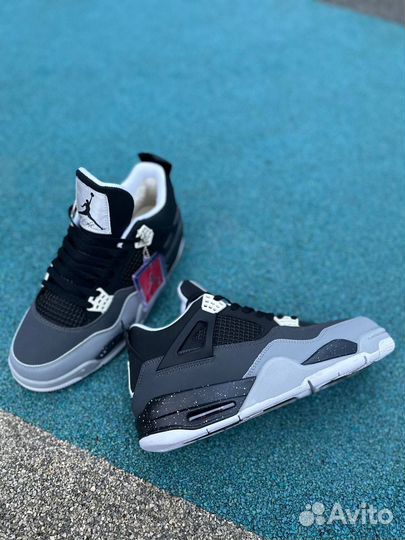 Nike air jordan 4 retro fear pack зимние с мехом