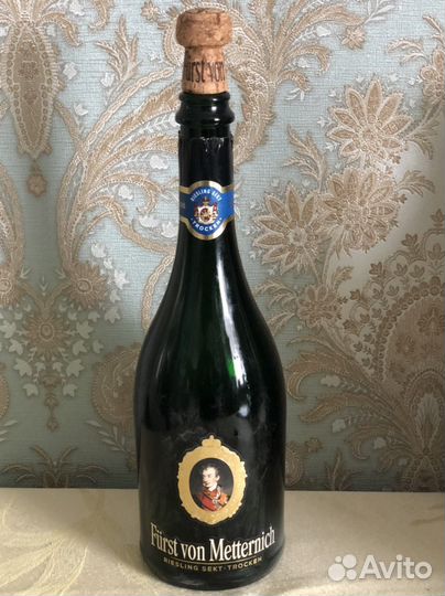 Бутылка из под немецкого шампанского