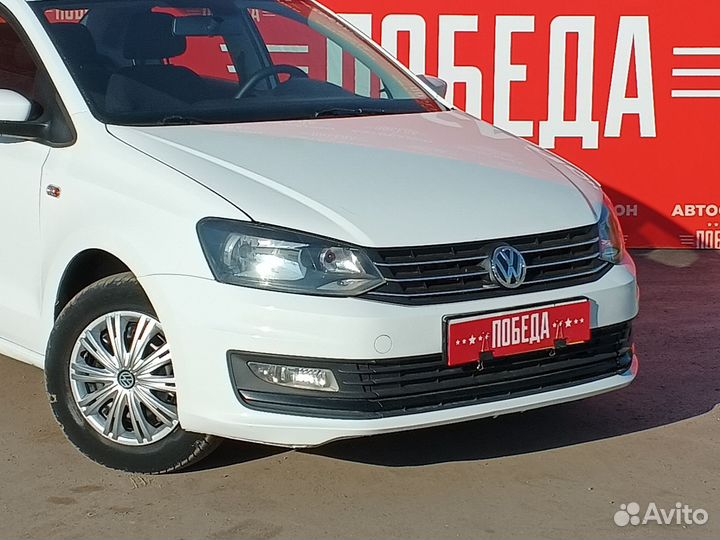 Volkswagen Polo 1.6 МТ, 2019, 106 000 км