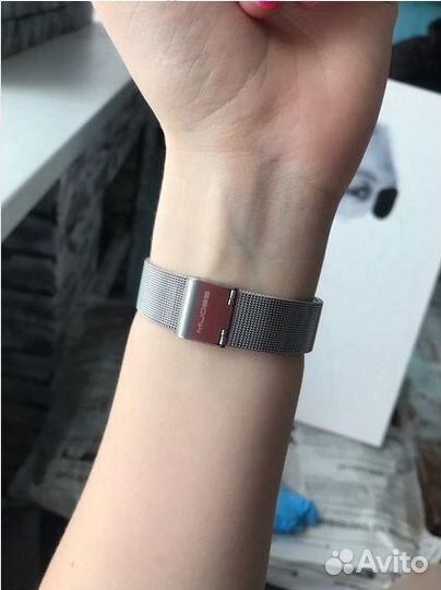 Металлический браслет для Xiaomi Mi Band 3,4,5,6,7