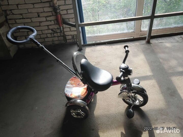 Велосипед коляска с ручкой Icon