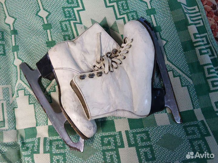 Коньки фигурные СССР женские