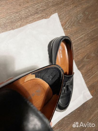 Женские лоферы натуральная кожа 42 размер
