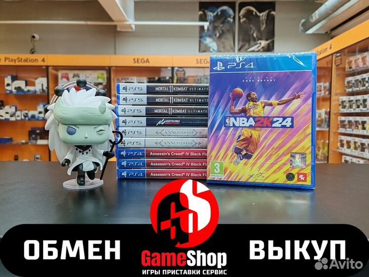 PS4 NBA 2K24 Kobe Bryant Edition (Новая)