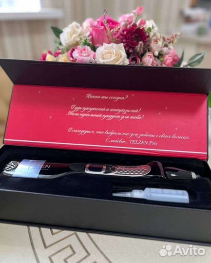 Паровой утюжок для волос telzen