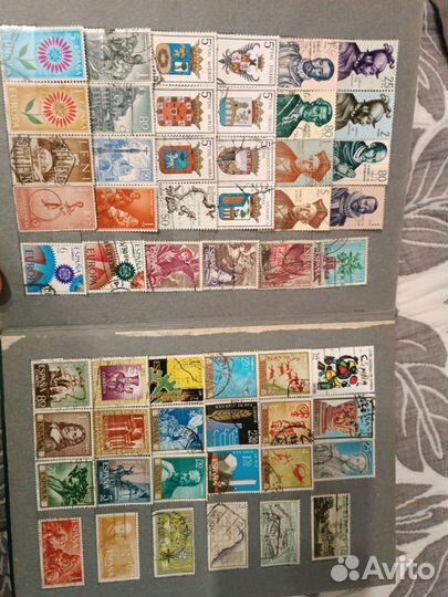 Альбом старых марок Европы