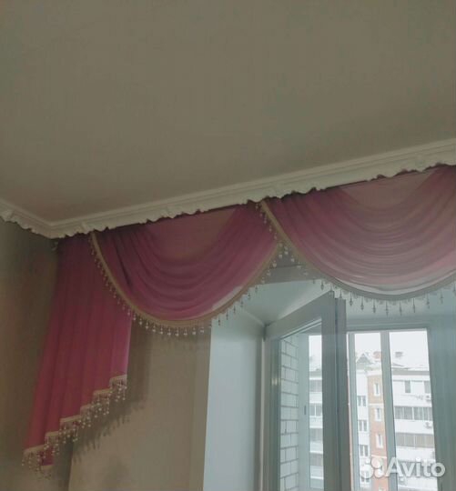 Ламбрекен и сваги 3метр