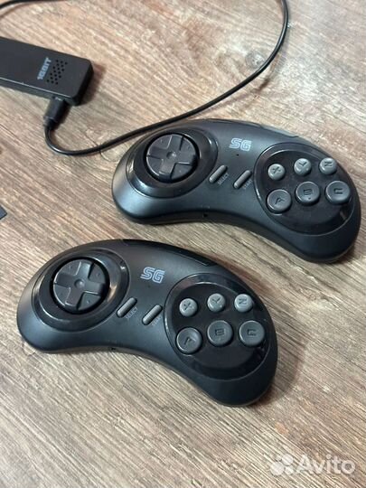 Игровая приставка 4K HD Ретро sega 2 в 1 (8 + 16 B