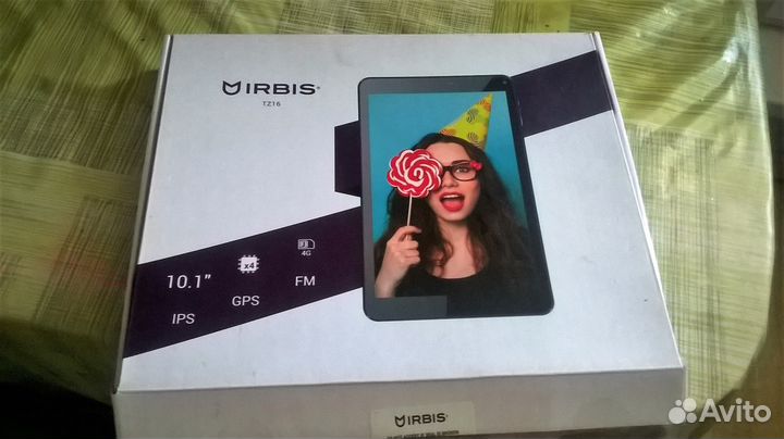 Планшет Irbis TZ16 под ремонт или на запчасти