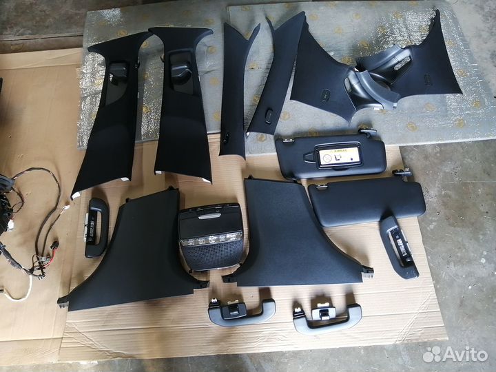 Черный потолок (комплект) Mercedes W213 2021