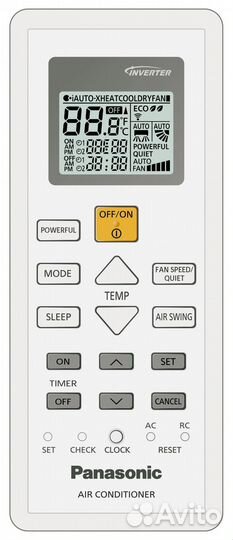 Настенный кондиционер Panasonic CS-PZ20WKD + CU-P