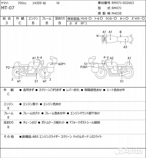 Yamaha MT-07 ABS 2014