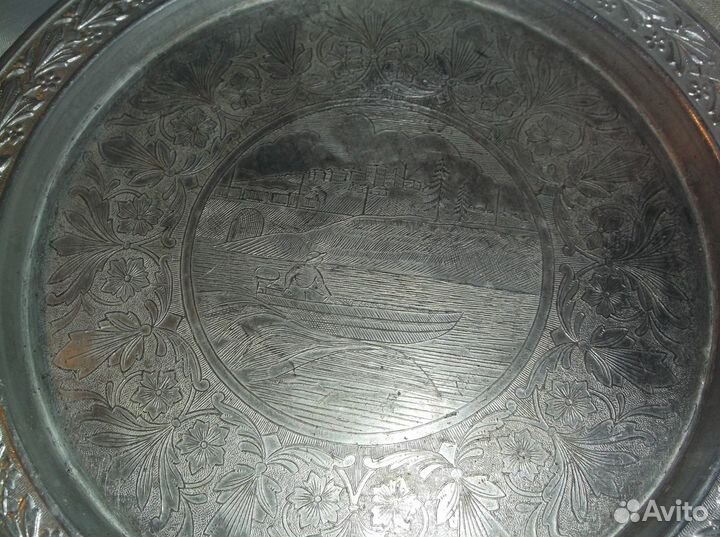 Блюдо алюминиевое СССР