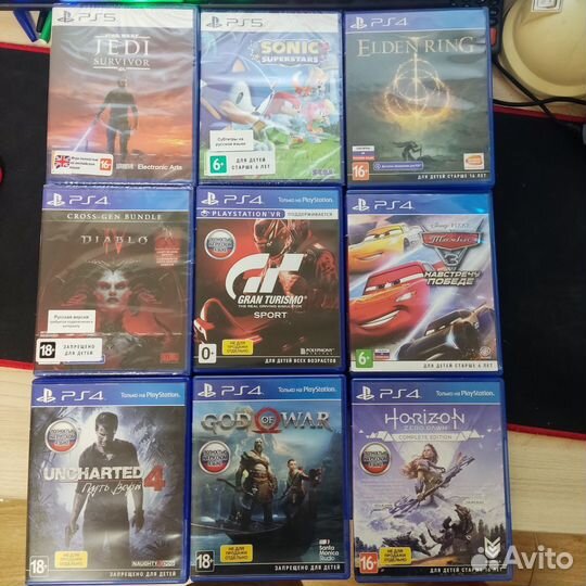 Игры ps4 ps5