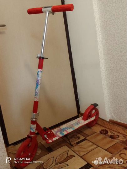 Самокат детский новый