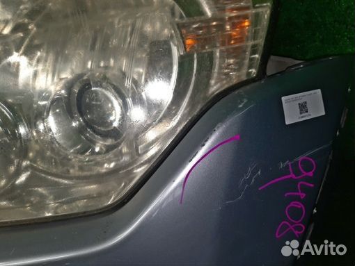 Ноускат Nosecut mitsubishi pajero V97W 6G75 2007