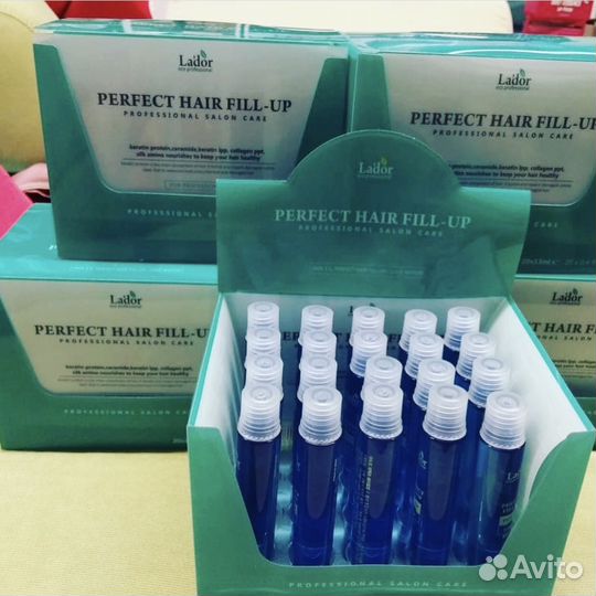 Филлеры для восстановления волос Lador
