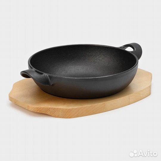 Сковорода чугунная Magma 'Янсан', 21,5x16,5x4,4 см