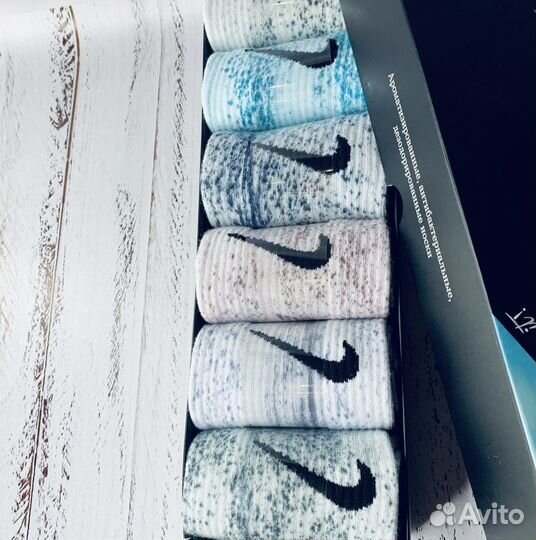 Мужские носки Nike Tye-Dye в коробке