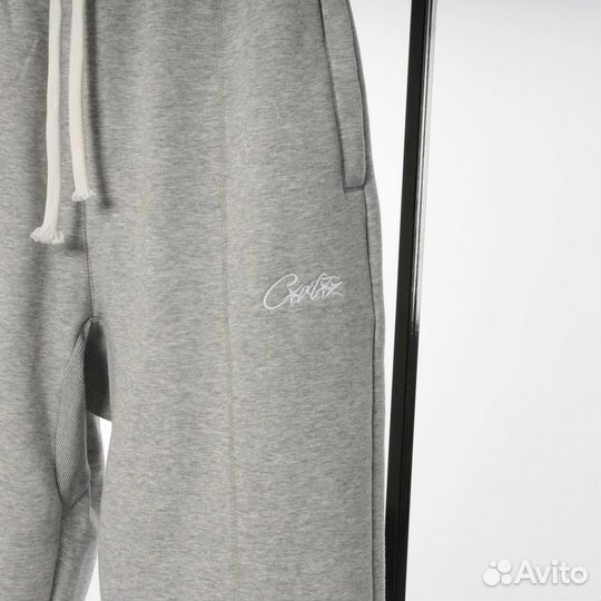 Штаны corteiz серые широкие S M L XL