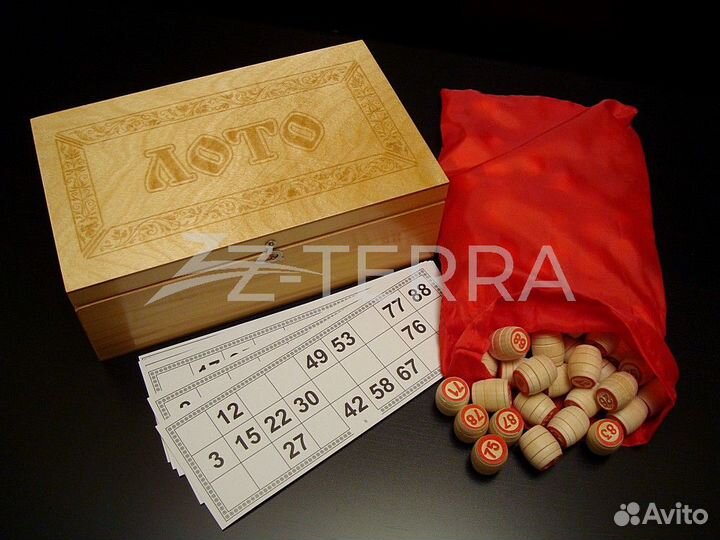 Подарочное лото с гравировкой 