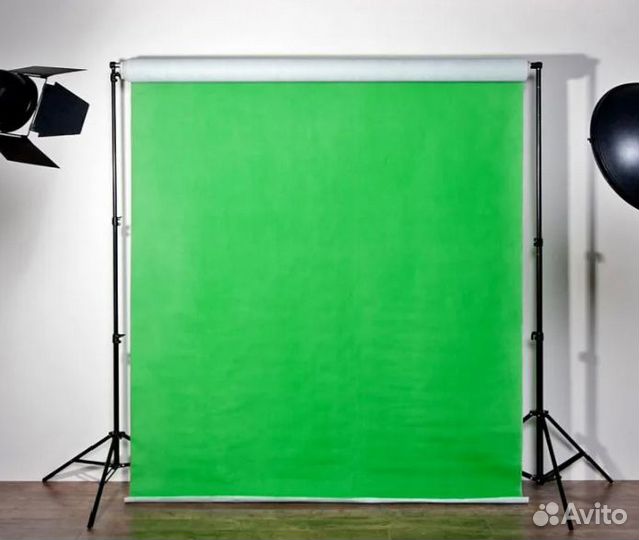 Фотофон тканевый на 200*300 Зеленый