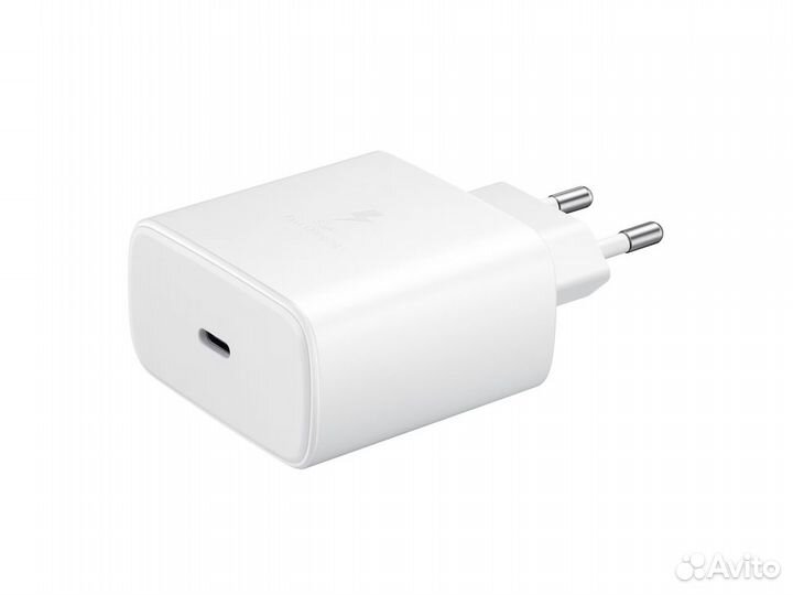 Блок питания Samsung USB-C 45W PD белый (EP-TA845)