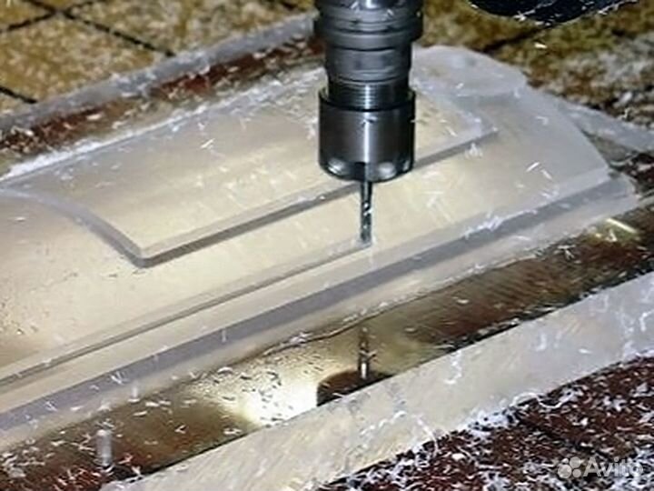 3Д резка 3D фрезеровка пластика пвх реклама