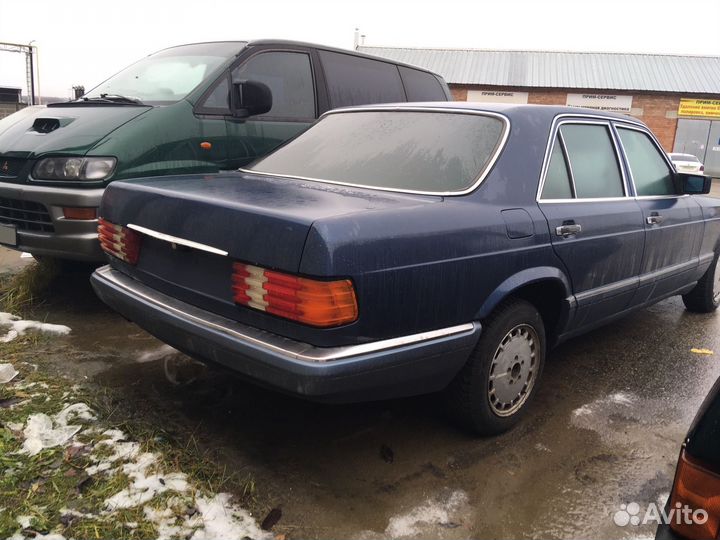 Mercedes-Benz S-класс 3.0 AT, 1986, 350 000 км