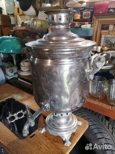 Самовар угольный 7 л Тула 1955 СССР