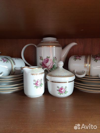 Сервиз чайный производства Kahla (ГДР)