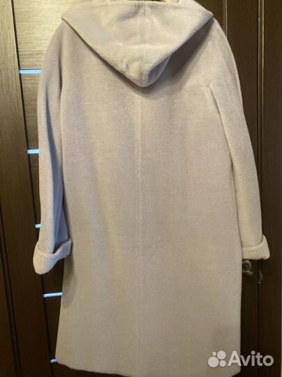 Пальто из шерсти альпаки