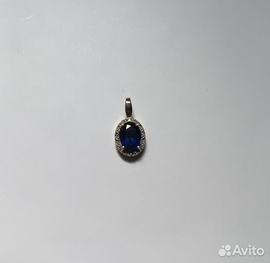 Серьги с кулоном