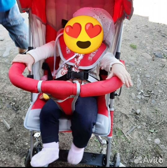 Прогулочная коляска трость бу