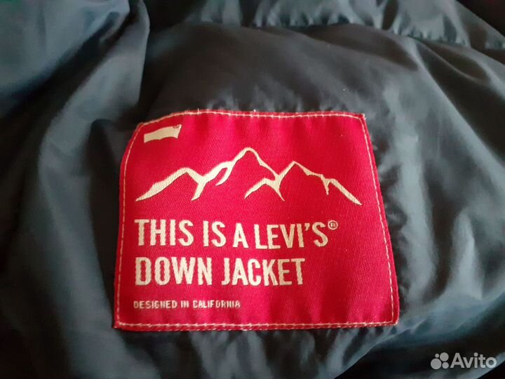 Пуховик мужской Levi'S. Оригинал