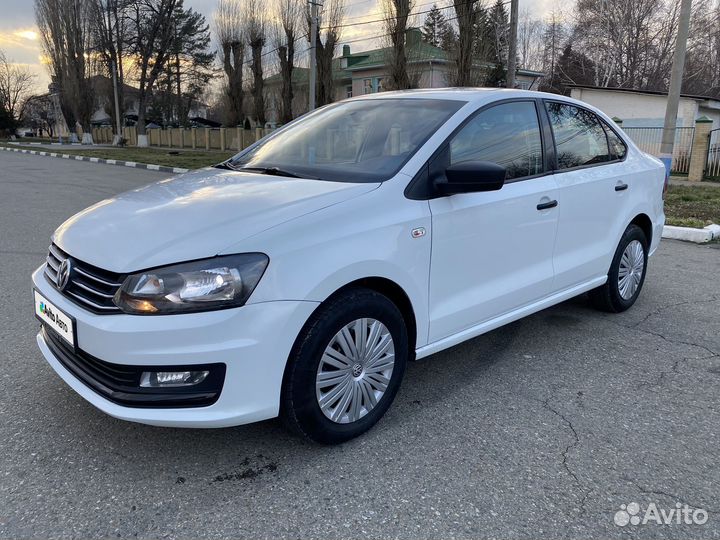 Volkswagen Polo 1.6 AT, 2019, 120 000 км