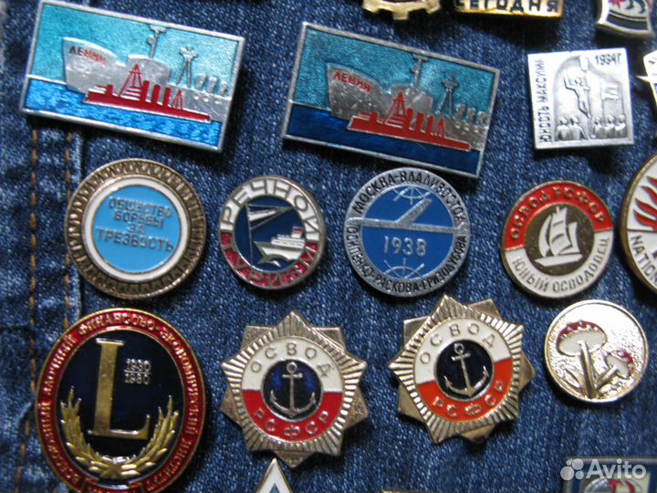 Советские значки разные 72шт