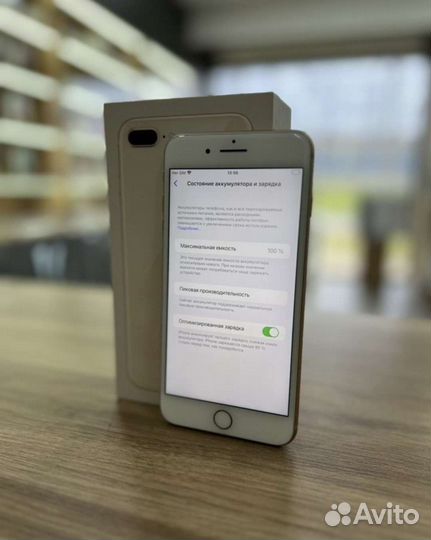 iPhone 8 plus 128gb 100акб Золотой