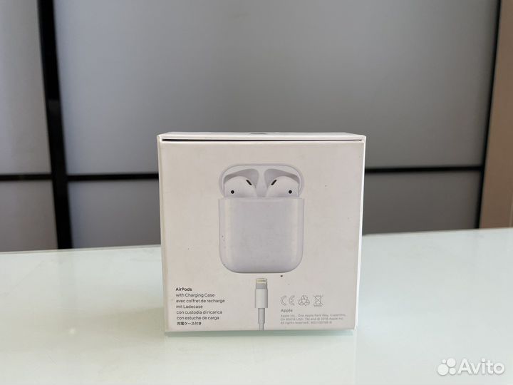 Коробка от наушников AirPods 2