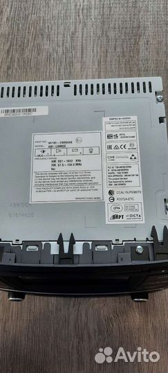 Штатная магнитола на hyundai Santa fe