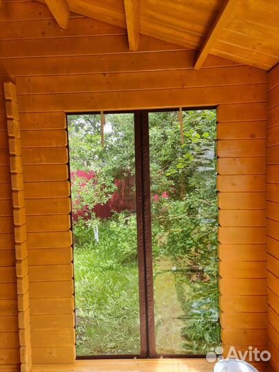 Мягкие окна в беседку