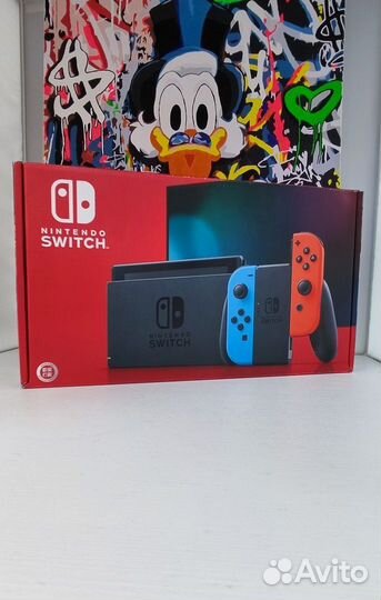 Nintendo Switch rev 2 Neon