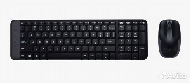 Новая клавиатура+мышь Logitech Wireless MK220