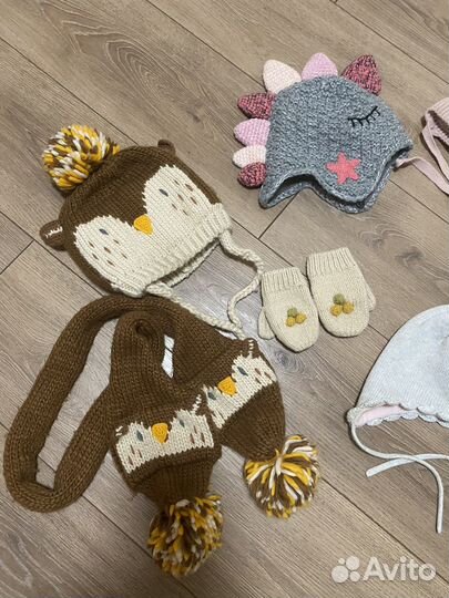 Шапка zara hm 1,5-2,5 года