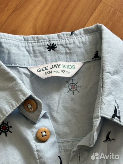 Рубашка для мальчика 92