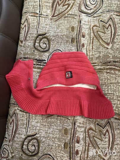 Шапка шлем журавлик на осень 46-48
