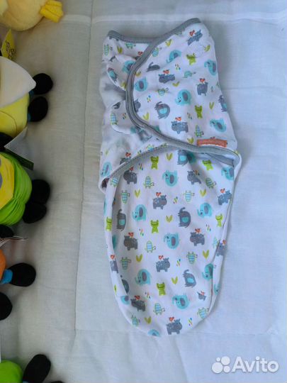 Конверт для пеленания на липучках