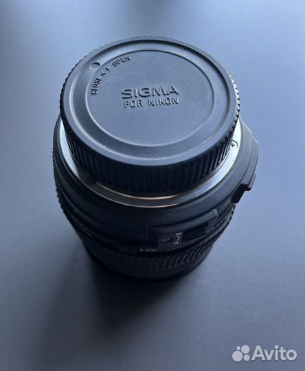 Объектив sigma DC для nikon macro 17-70 mm 2.8–4